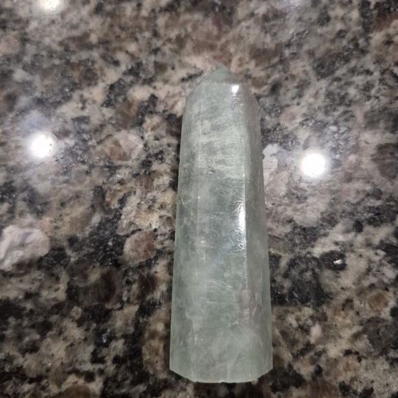 Natural Fluorite Crystal Point Obelisk Tower #O - Picture 5 of 9